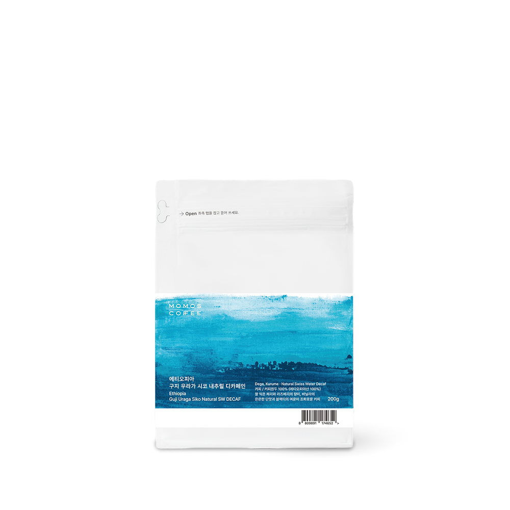DECAF Ethiopia Guji Uraga Siko Natural